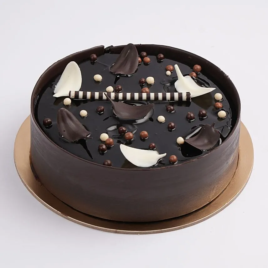 Heavenly White Dark Fudge One Cake