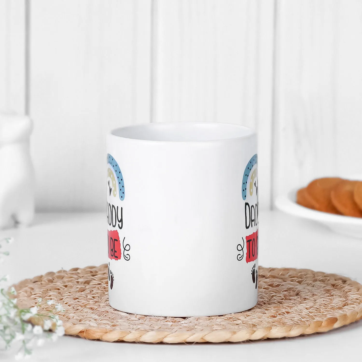 Daddy To Be Mug - Celebrate Fatherhood with Style