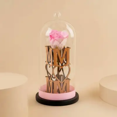 Mom's Love Pink Forever Rose 