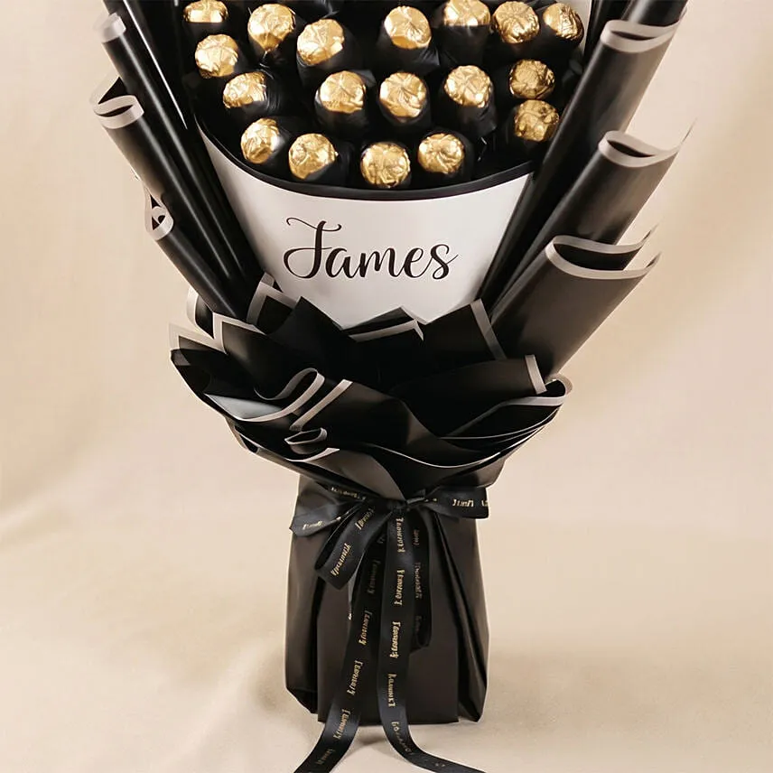 Personalised Graduation Rochers Bouquet
