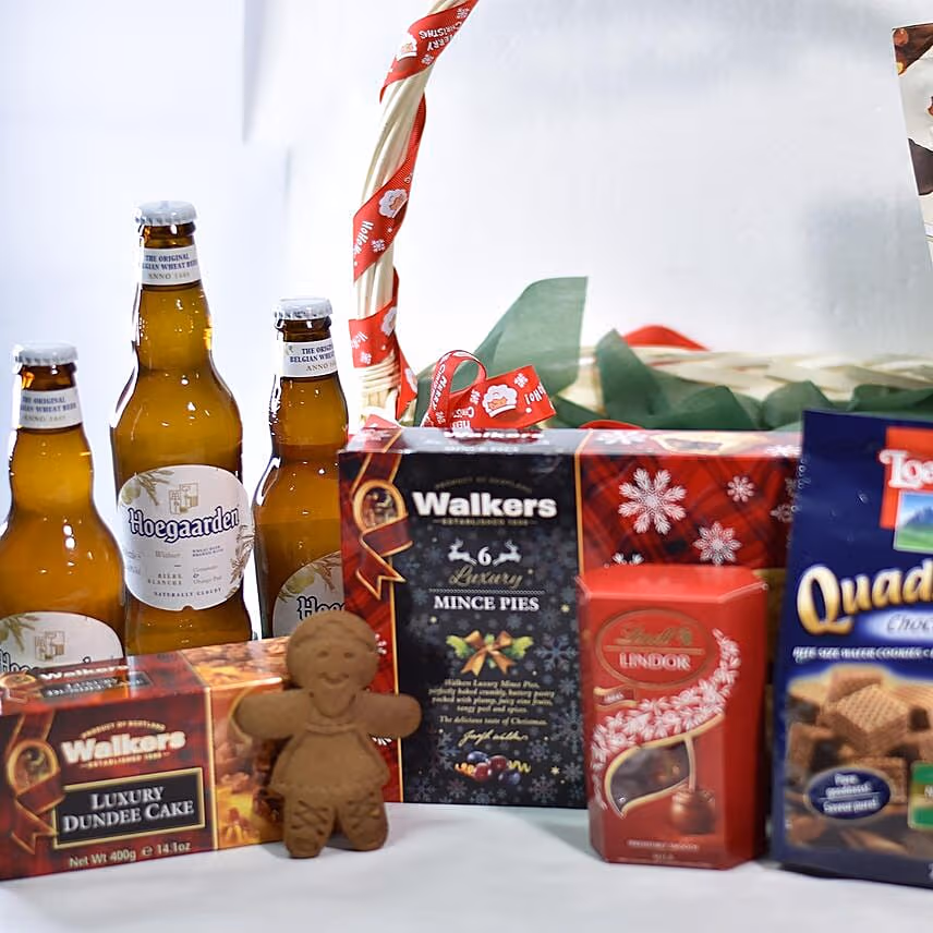 Dearest Christmas Goodies Basket