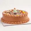 Delicious Teddy Birthday Cake - Chocolate