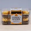 Luxurious Fancy Lumba Rakhi Set with 16 Ferrero Rocher Chocolates