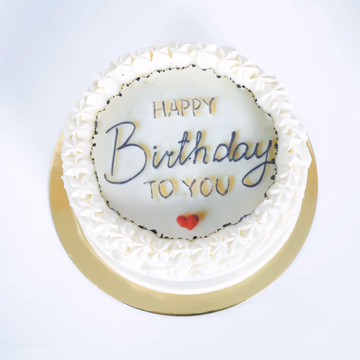 Adorable Bear Chocolate Birthday Cake with Cute Candle Design