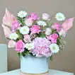 Dazzling Floral Elegance with Photo Frame Gift Set