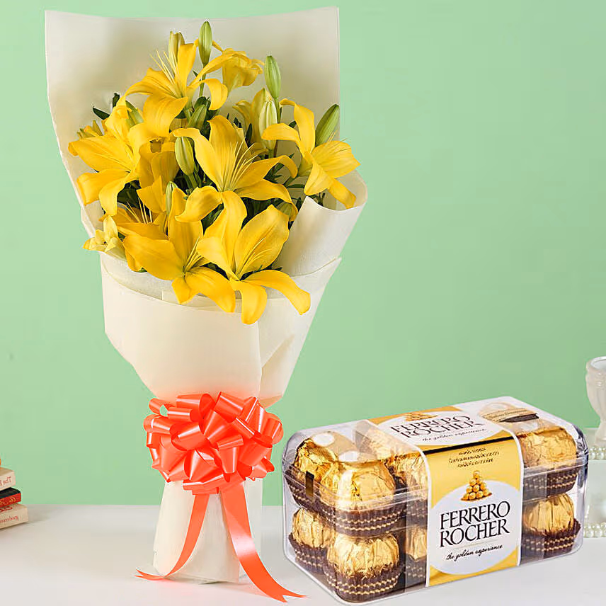 Sunshine with Ferrero Rocher