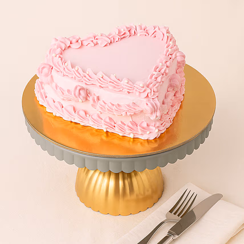 Heart Shape Designer Cake Black Forest