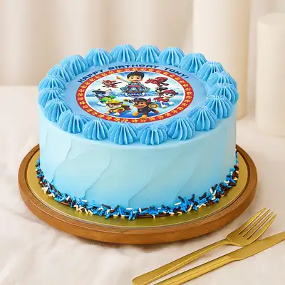 كيك عيد ميلاد اطفال كرتون دورية المخلب - 500 جرام