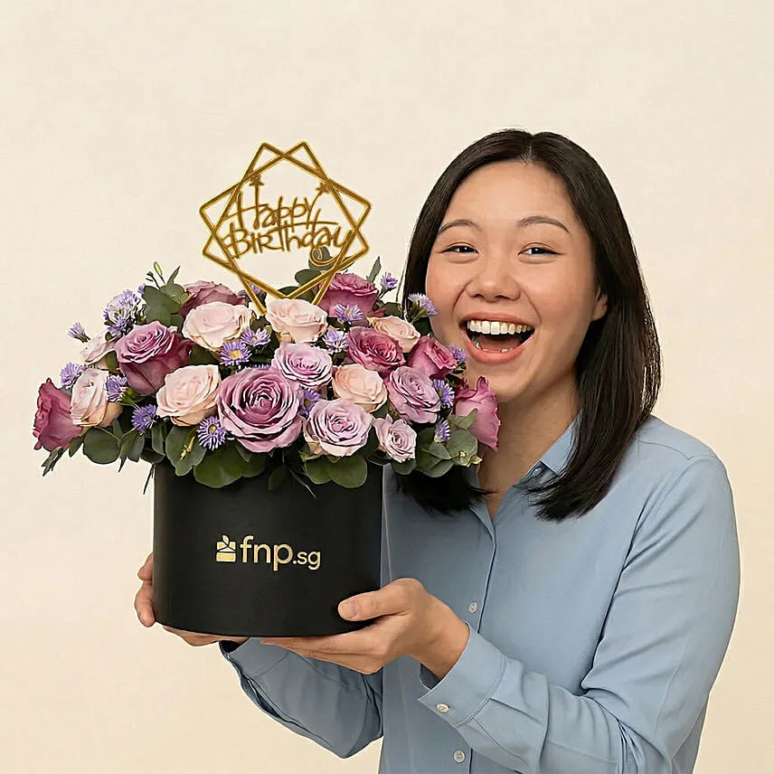 Birthday Flowers Box