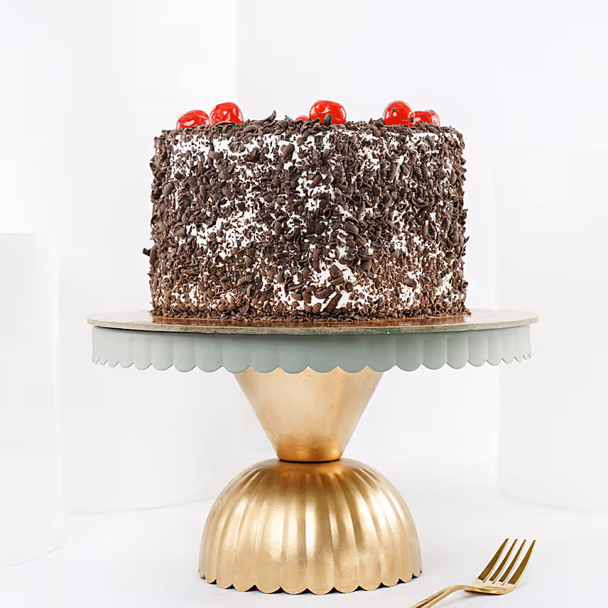 Heart Shape Blackforest Cake
