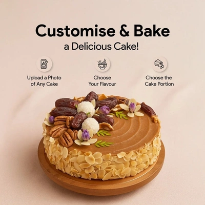 Customized Cake - 16 Portion / Chocolate