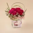 Eid Mubarak Pink Roses & Delightful Cake