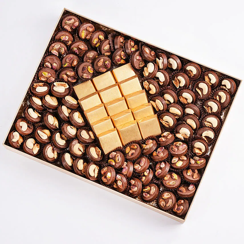 Premium Nuts Chocolates Box