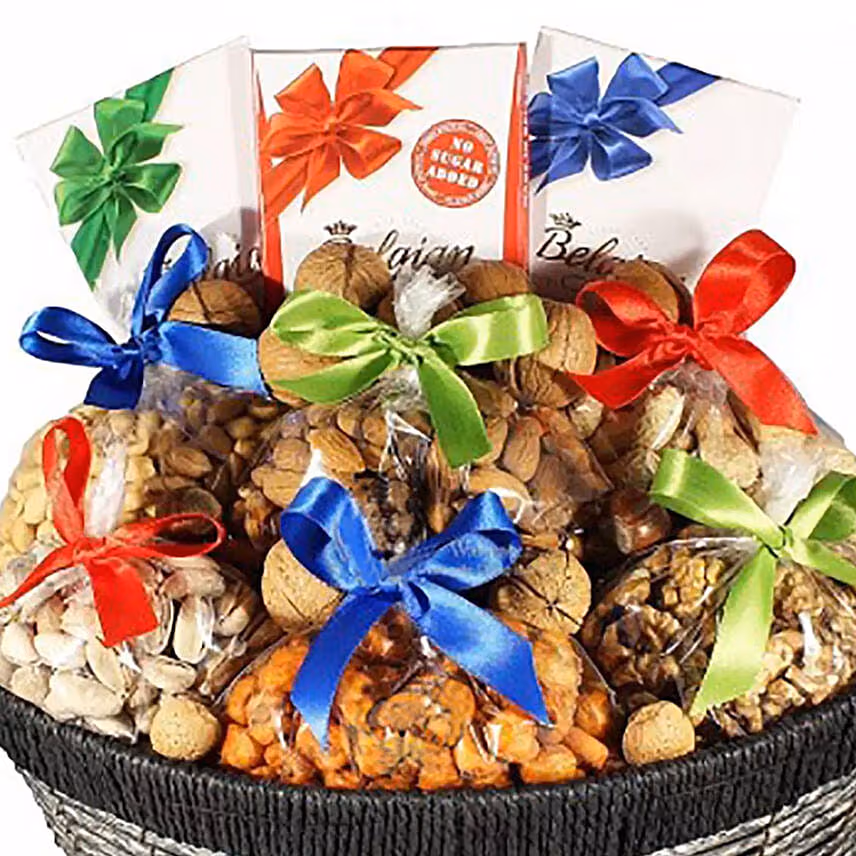 Healthy Nuts & Sweets Basket