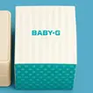 Elegant Casio Baby-G Ladies Analog-Digital Watch in Soft Pink