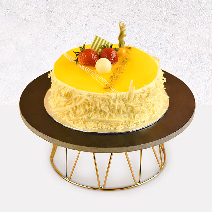 Fruity Mango Sponge Cake