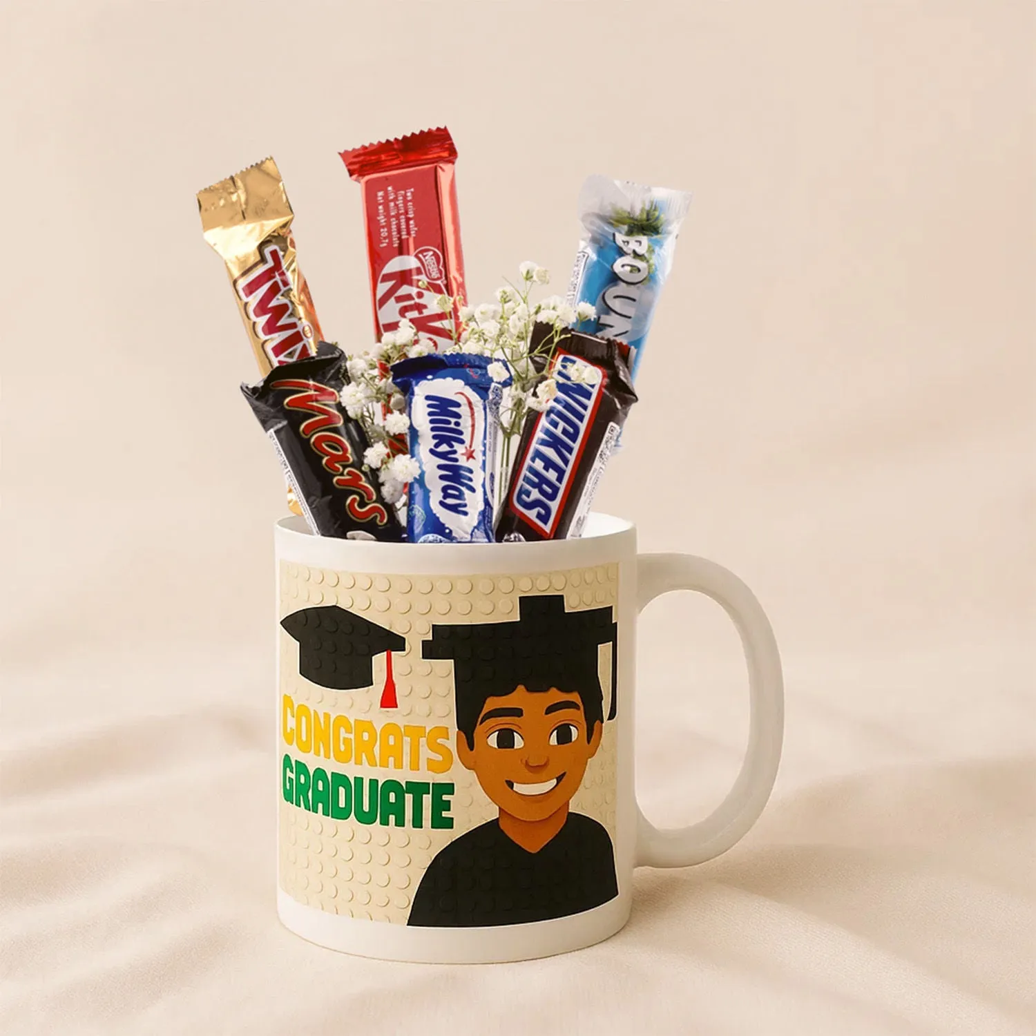 Boy's Graduation Chocolates n Customized Mug