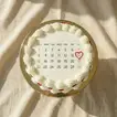 Romantic Chocolate Valentine Celebration Cake