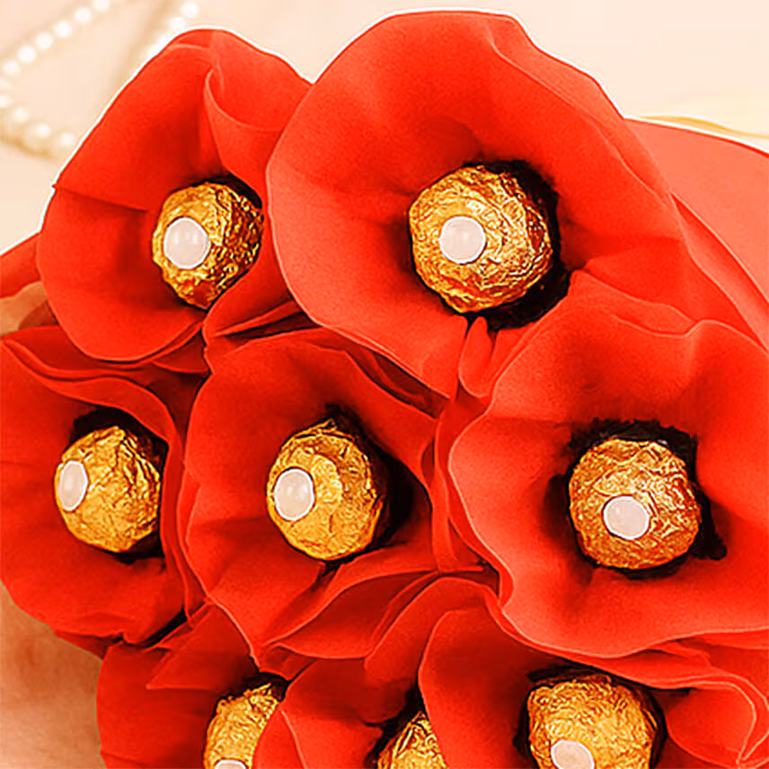 Ferrero Rocher Bouquet 8 Pcs