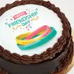 Friendship Day Chocolate Cake