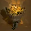 Elegant Ramadan Bouquet with Lantern & White Roses