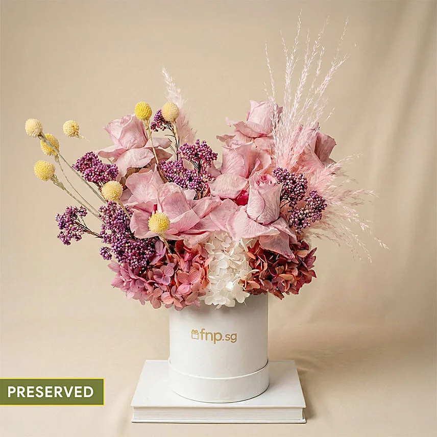 Truly Yours - Preserved Flowers Box for Valentines