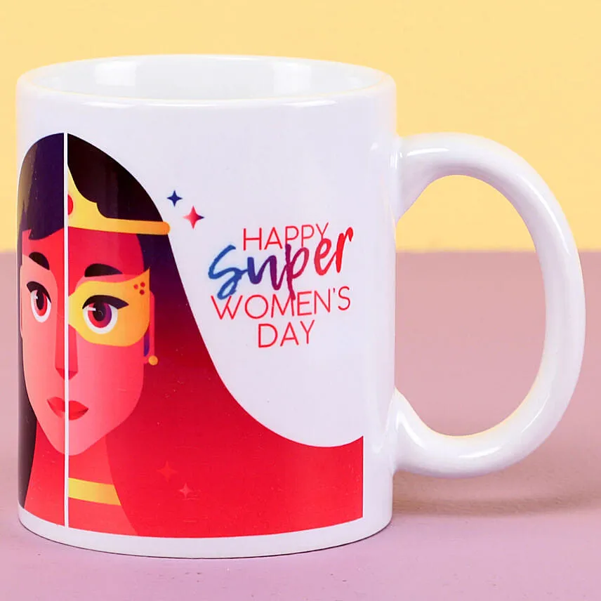 Super Women Day Printed Mug