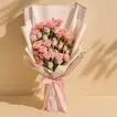 Elegant Purple and Pink Spray Rose Bouquet - Bouquet