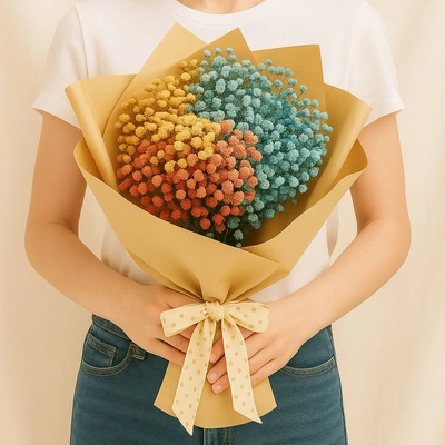 Delightful Baby Breath Bouquet