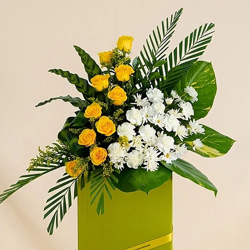 Everlasting Condolence Mixed Flowers