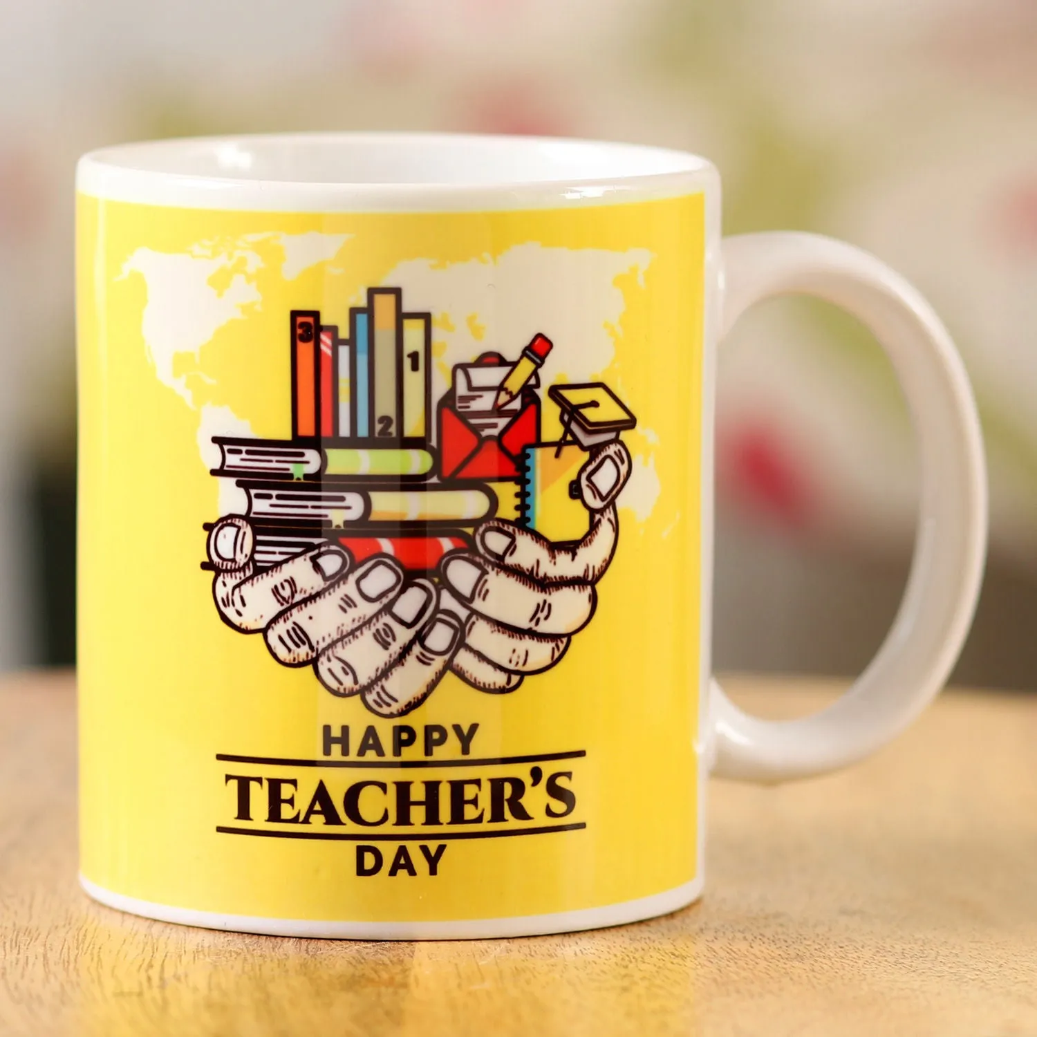 Happy Teacher's Day Ceramic Mug - Celebrate Knowledge