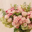 Exquisite Pink Spray Rose Vase - Flowers