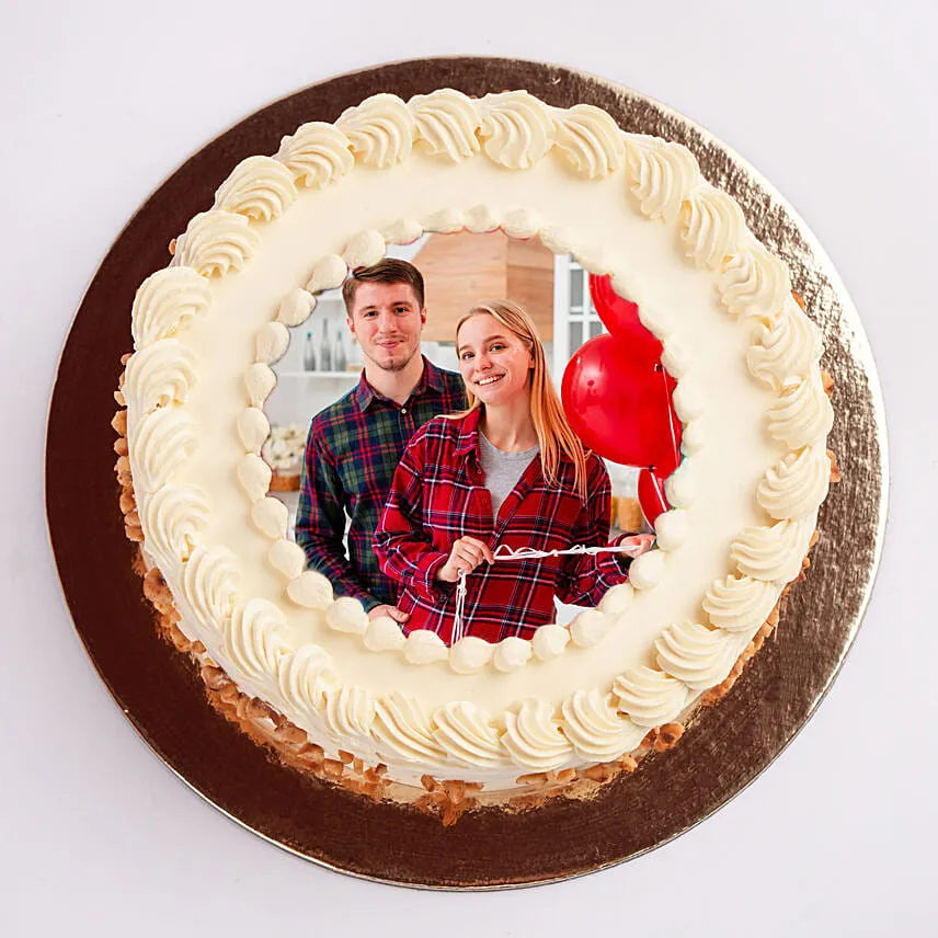 Anniversary Special Photo Cake 1.5 Kg