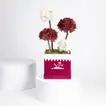 Elegant National Day Chrysanthemum Flower Arrangement with Chocolates
