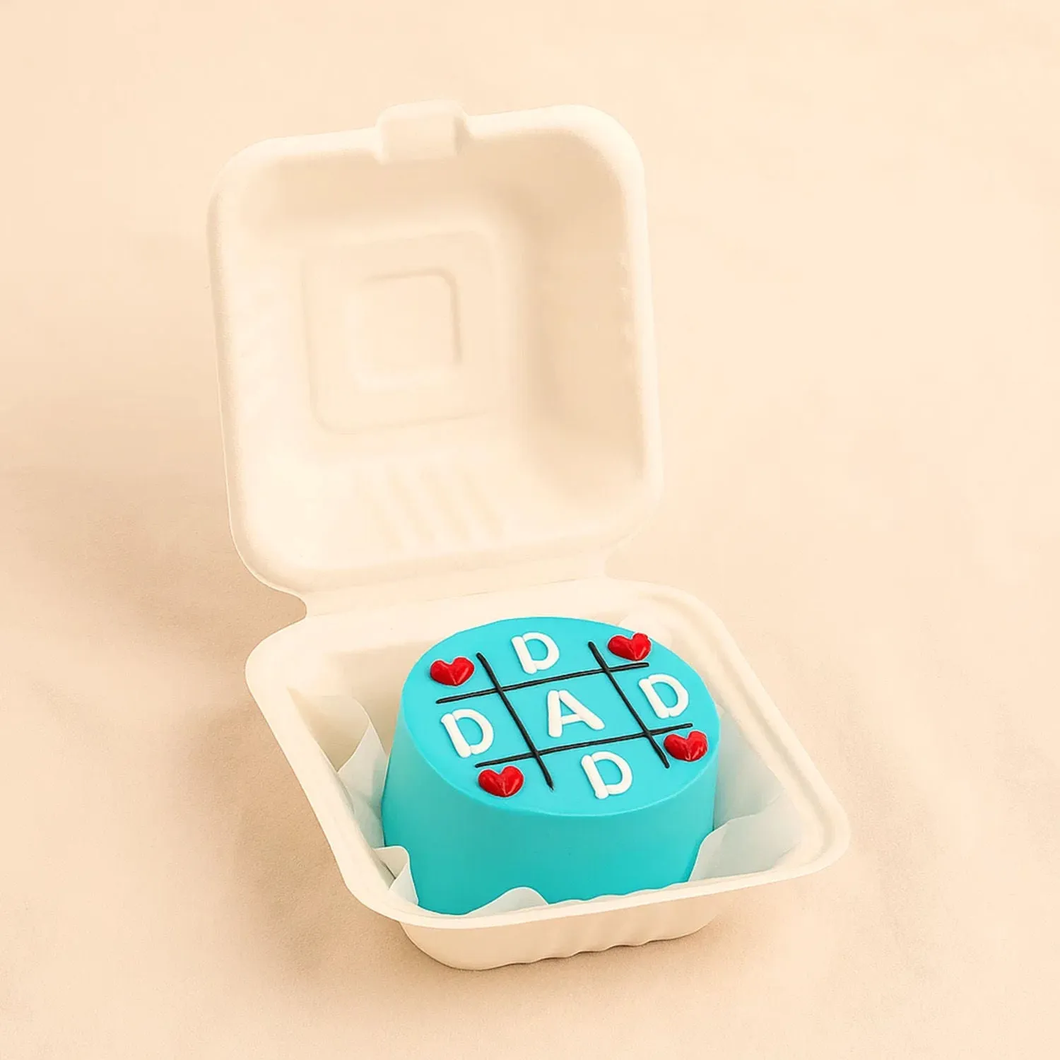 Tic Tac Toe Delight For Dad - Cake n Flower