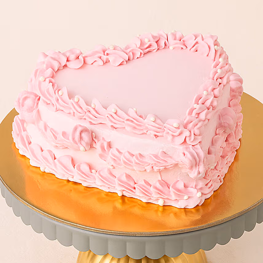 Heart Shape Designer Cake Black Forest