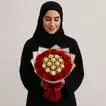 Elegant Red Rose and Ferrero Rocher Bouquet – Perfect Gift of Love