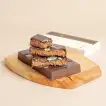 Luxurious Gourmet Lotus Kunafa Belgian Chocolate Bar - 210g