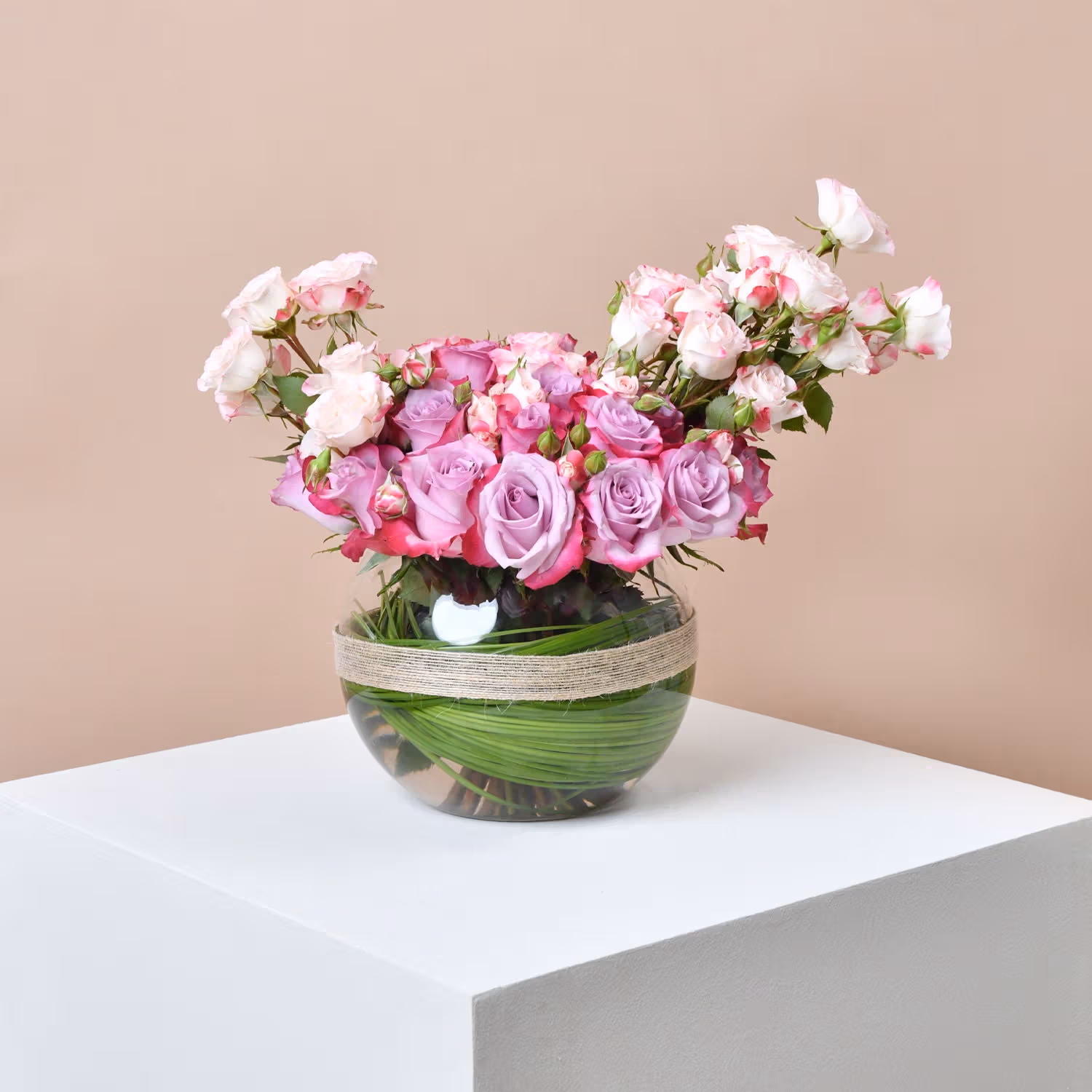 Pretty in Pink and Purple Roses