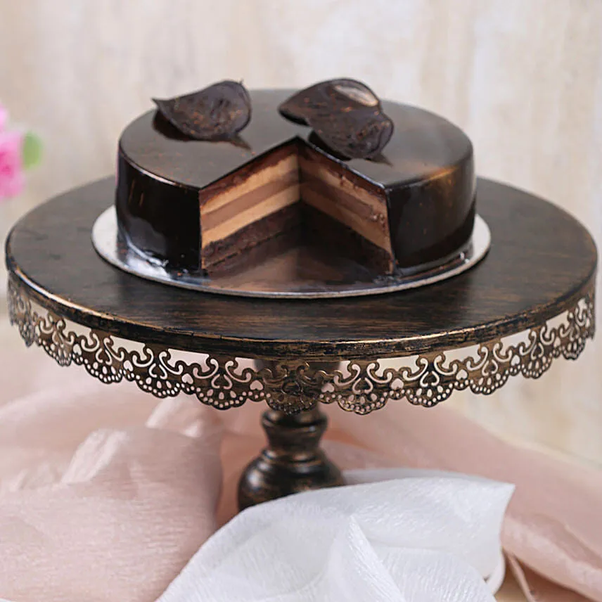 Exotic Chocolate Mousse Cake