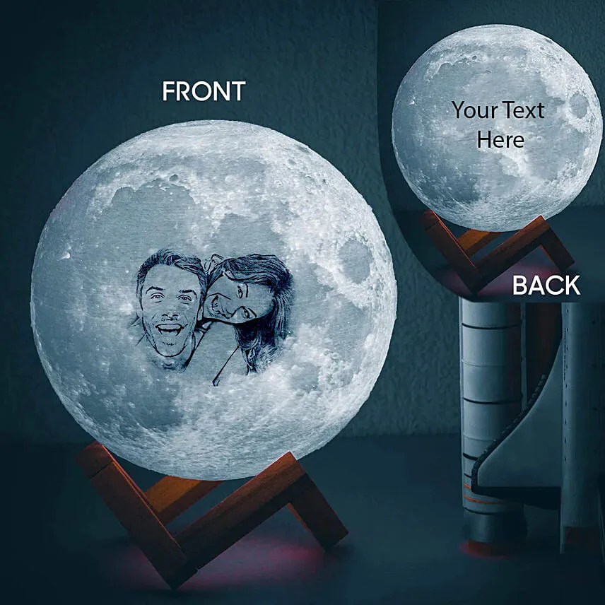 Personalised Luminous Moon Lamp