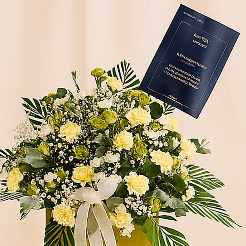 Bless Your Soul Condolence Mixed Flowers