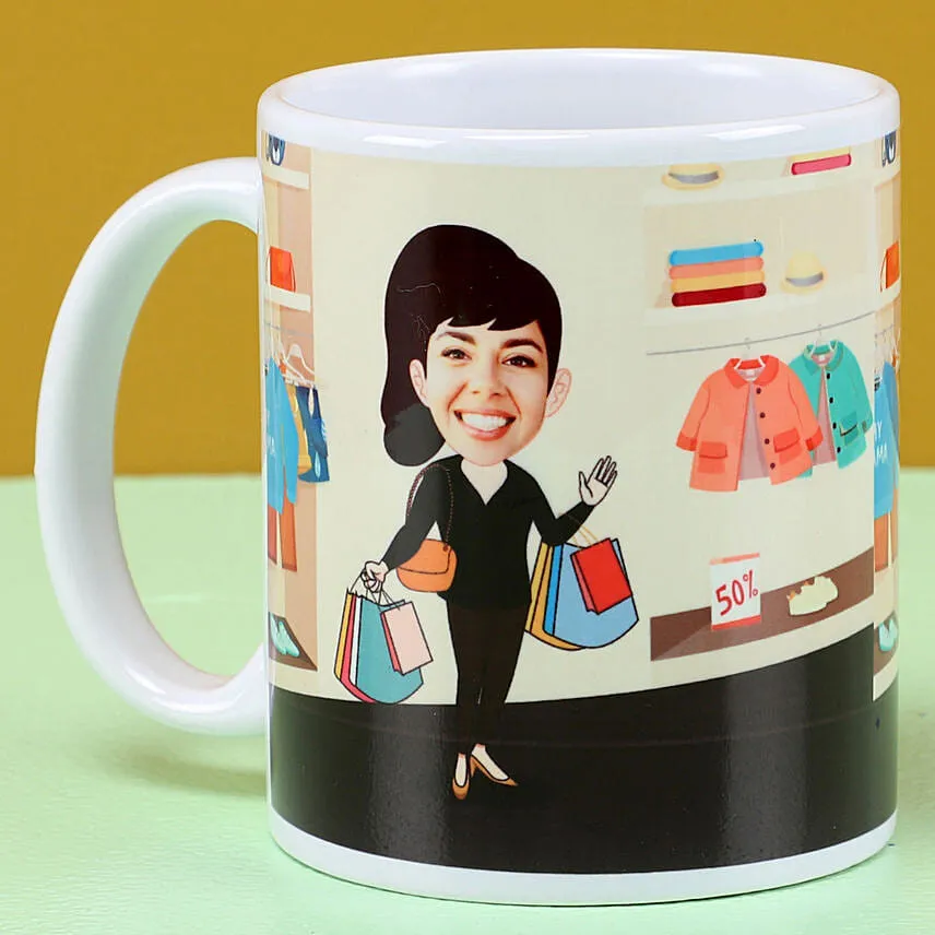 Caricature Personalised Office Mug