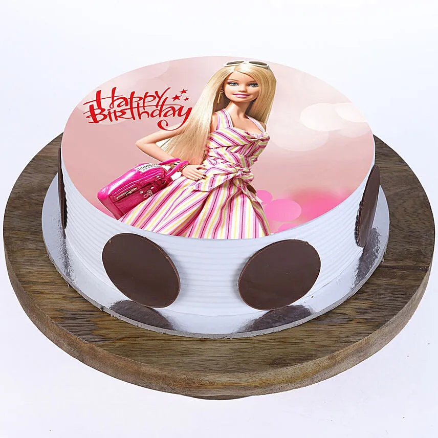 Stylish Barbie Cake