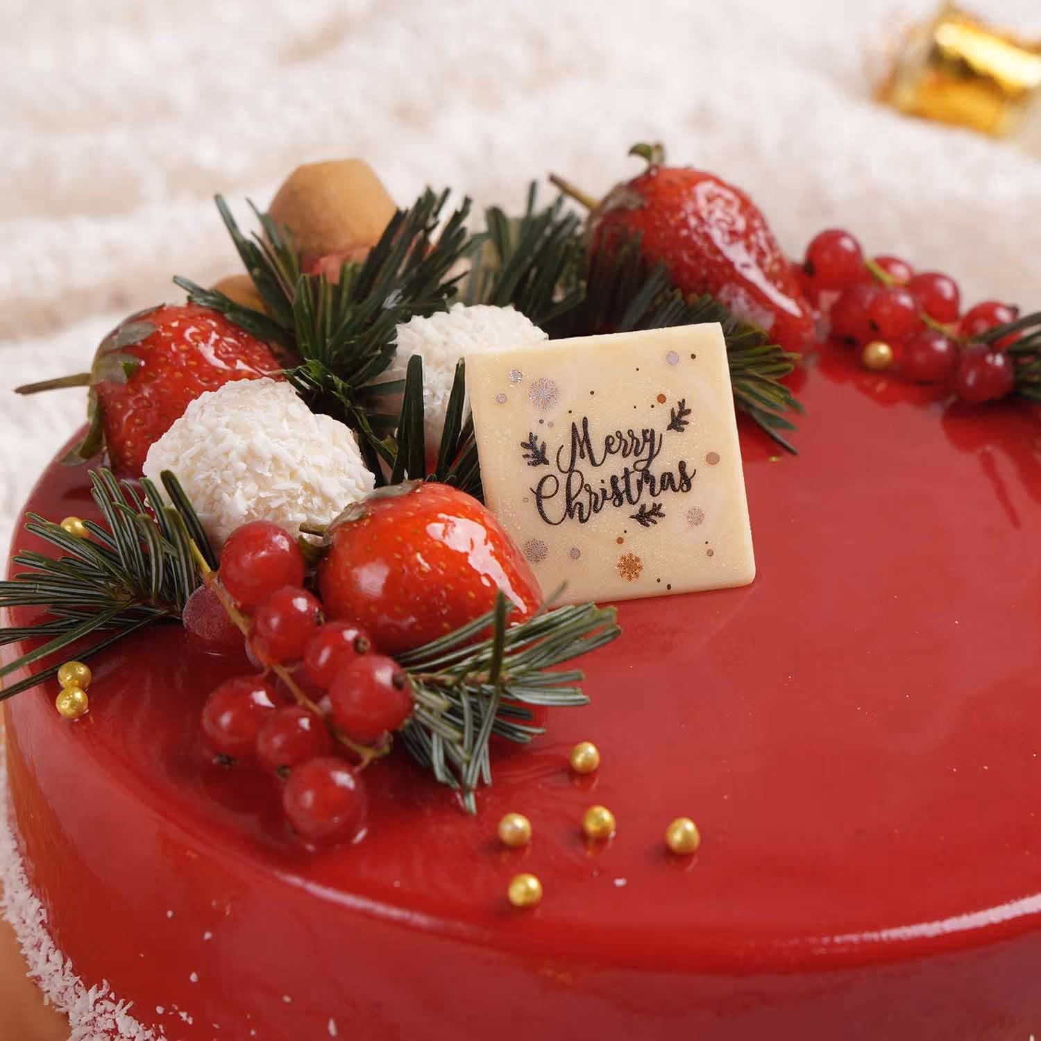 Festive Christmas Red Velvet Cake – Perfect for Celebrations