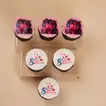 Delicious Women's Day Celebration Cupcakes - 6 Pieces - Chocolate