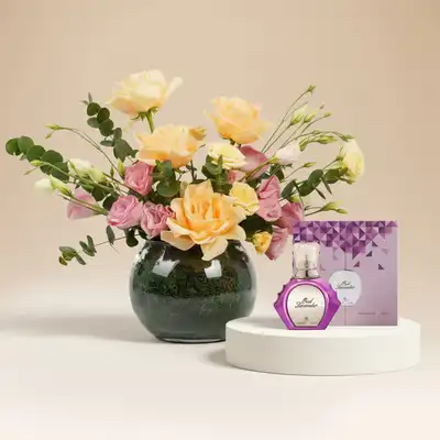 Elegant Lavender Bliss: A Floral Symphony with Oud Lavender Perfume