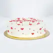 Charming Little Heart Red Velvet Cake - Perfect for Birthdays