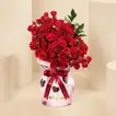 Romantic Valentine Red Spray Roses Bouquet