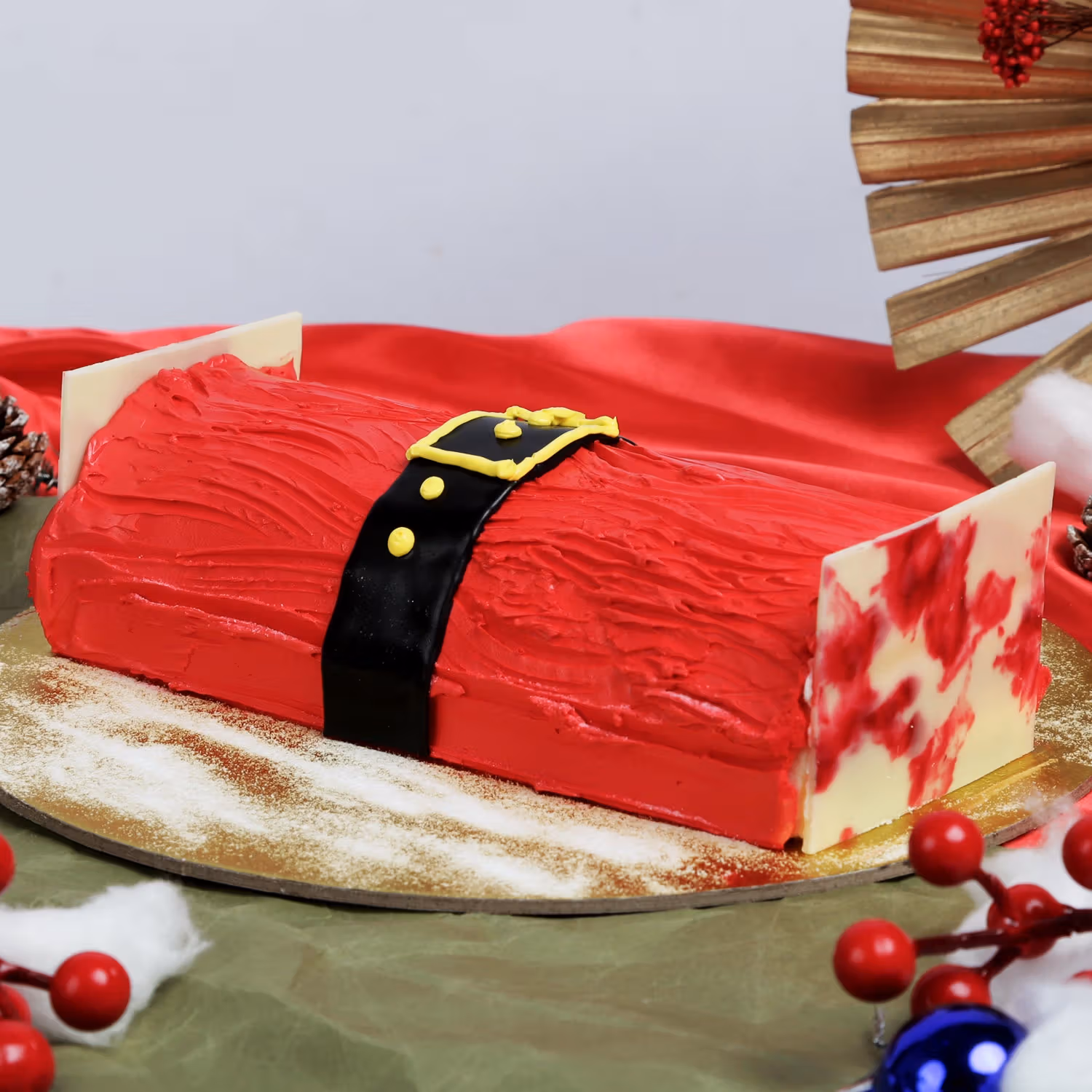 Christmas Log Cake